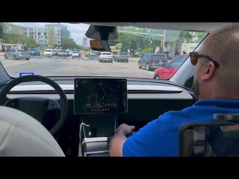 1st Tesla Robotaxi driverless ride in Austin, TX today! I was in the backseat & there was no driver