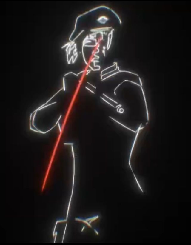 Un détail N&B tiré d'Arcane