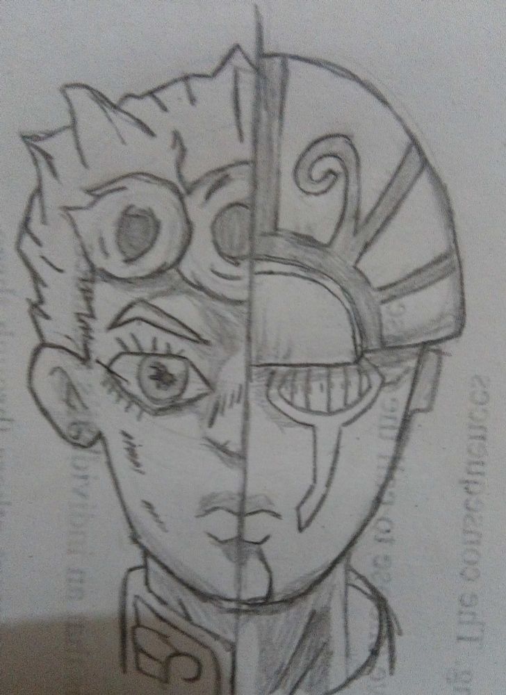 Giorno Giovanna and Gold Experience
