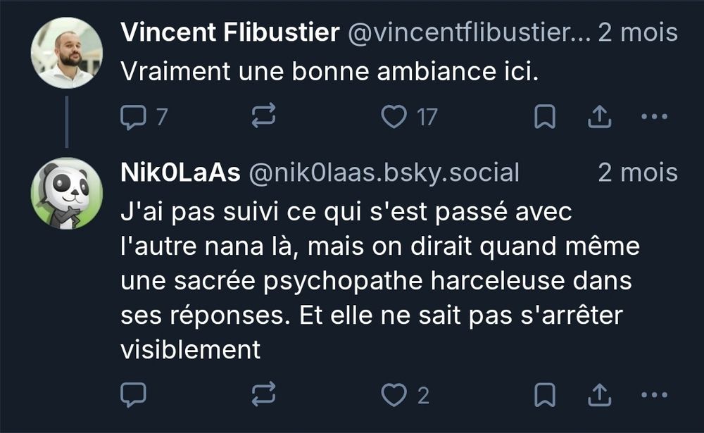 Blousque du dit nikolaas qui fait de la léche à Flibustier