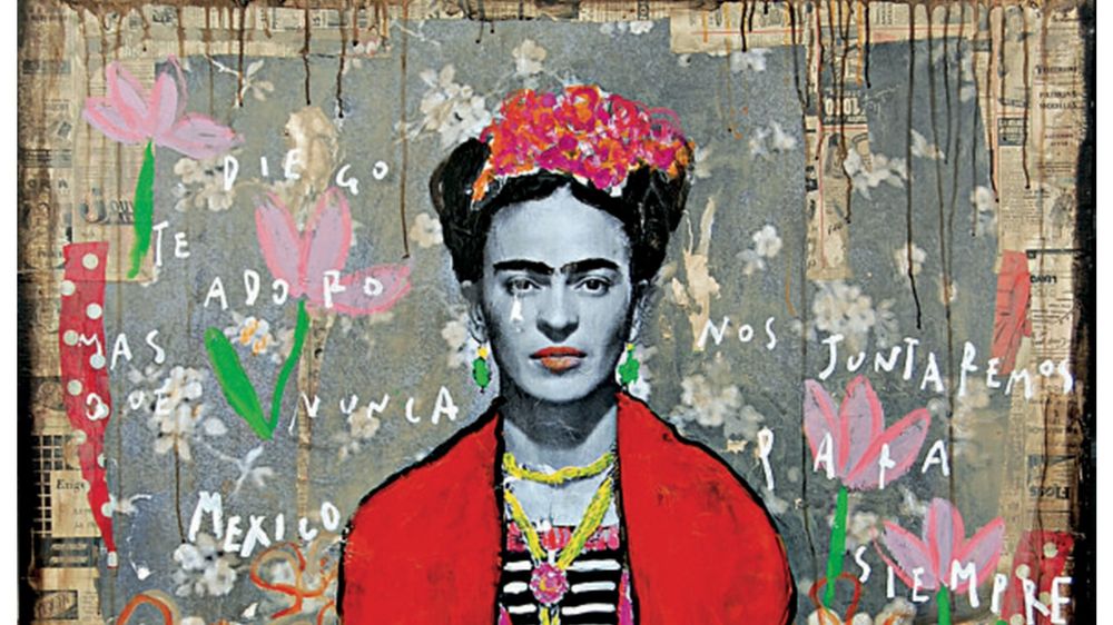 An image of the Mexican artist, Frida Kahlo