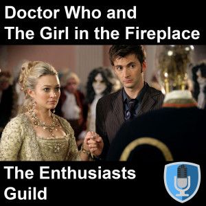 An image of the 10th Doctor with Madame Pompadore