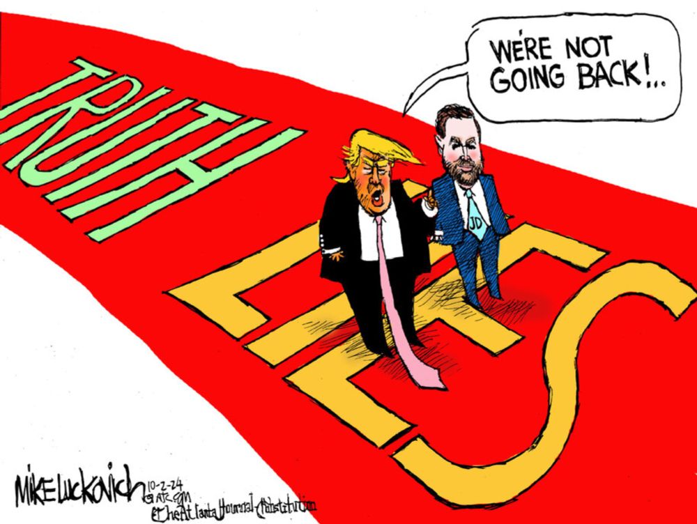 Cartoon: Not going back