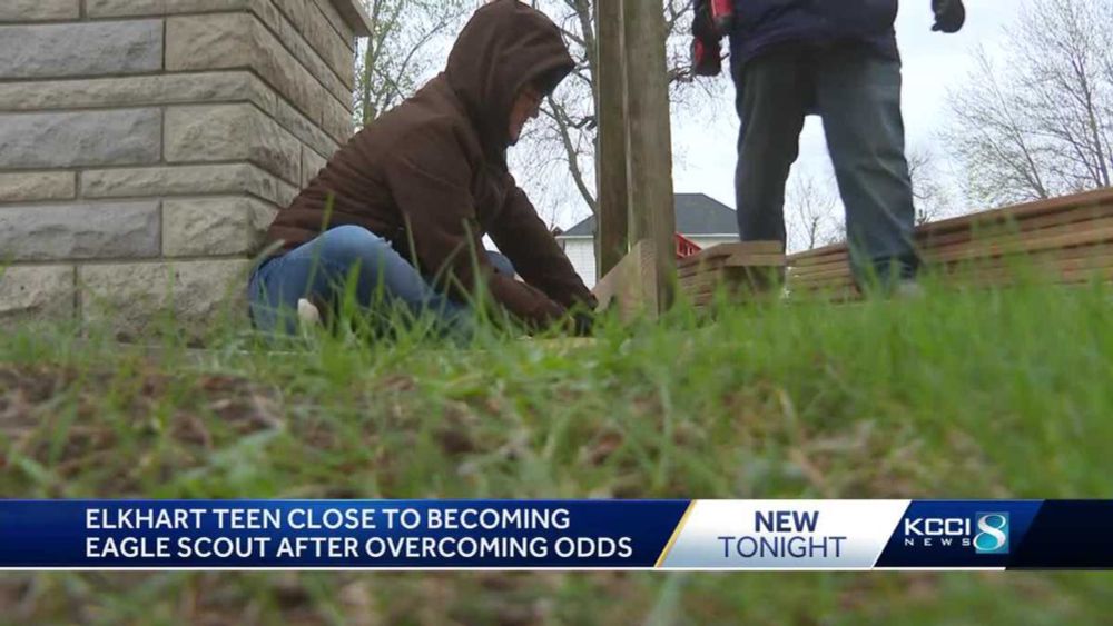 'We couldn't ask for a better son': Elkhart Eagle Scout finishes project despite early-life hardships