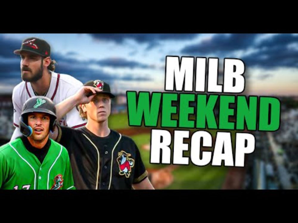 Minor League Baseball Weekend Recap(8/1-8/3 2025)