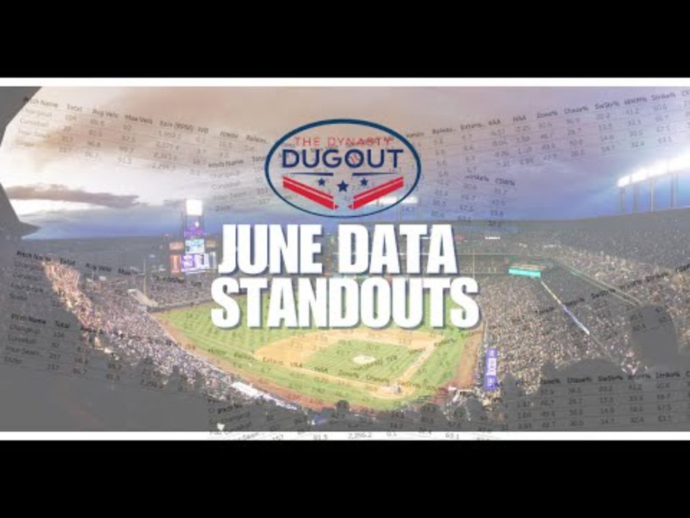 June's Minor Leauge Baseball Data Standouts!