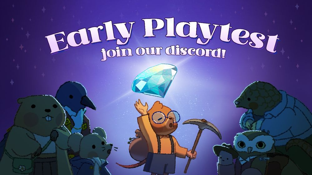The Gemporium logo with text that says "Early Playtest - Join our Discord!"