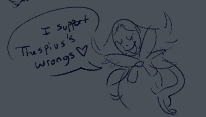 Cobigail supports Thespius's wrongs without the context of the whole post this came from because its funnier that way