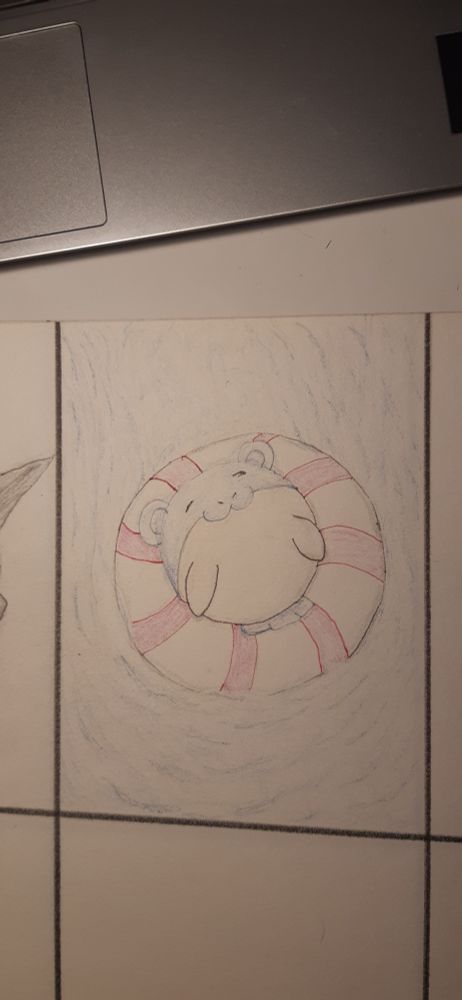 Spheal sleep/relaxe on a water ring 