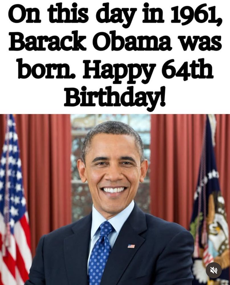 Happy 64th Birthday Barack Obama 