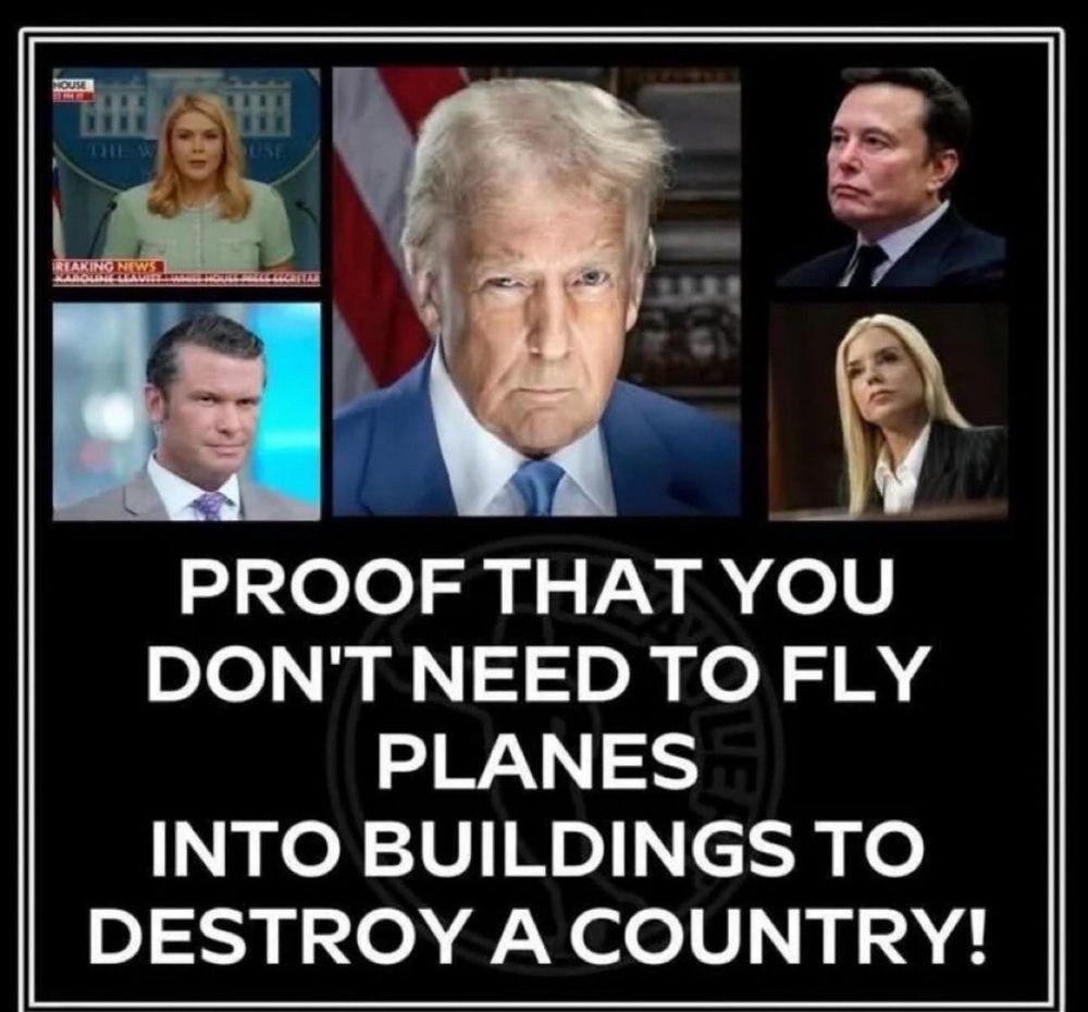 Proof that you don’t need to fly planes into buildings to destroy a country.