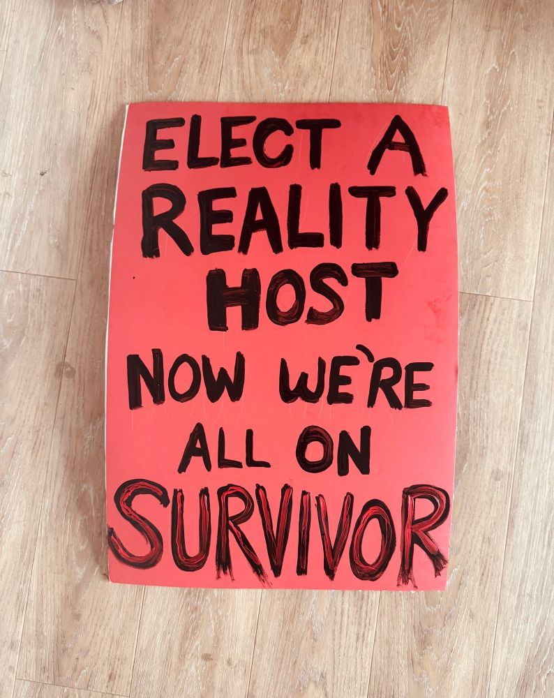ELECT A REALITY
HOST
NOW WERE ALL ON
SURVIVOR