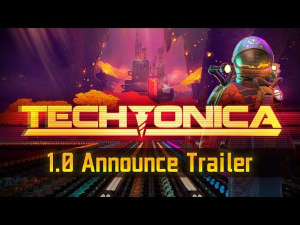 Techtonica 1.0 Announce Trailer