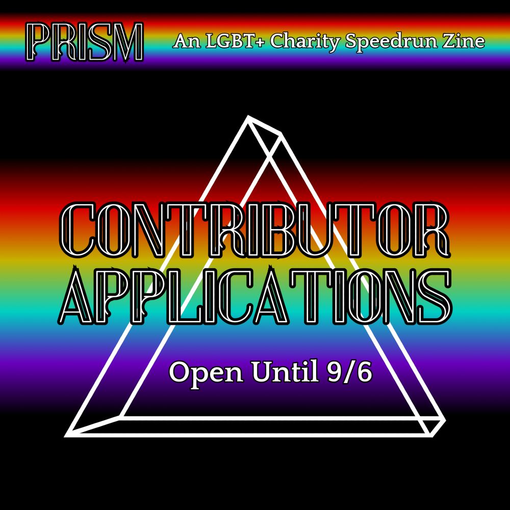 Contributor Applications are Open until 9/6! 