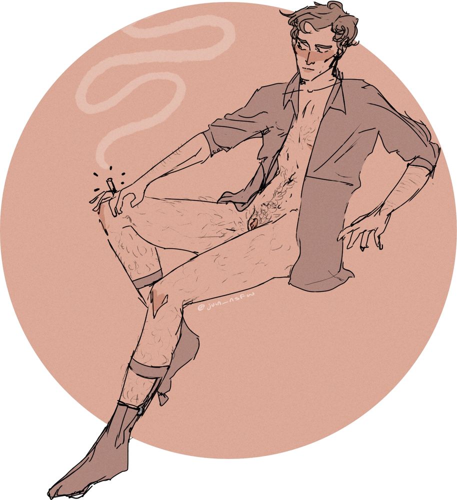 sketch of my oc dylan benoit