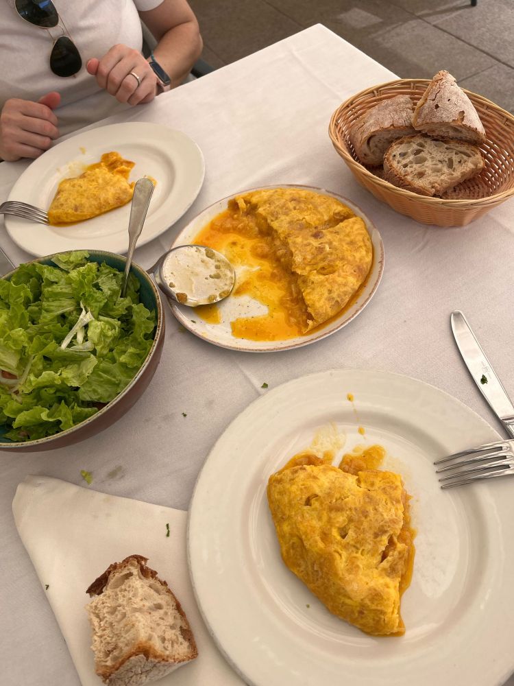 Tortilla de Betanzos en A Coruña 