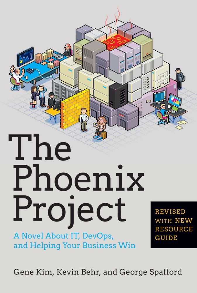 Book cover: The Phoenix Project, by Gene Kim, Kevin Behr, and George Spafford
