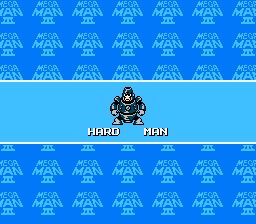 Hard Man from Mega Man III