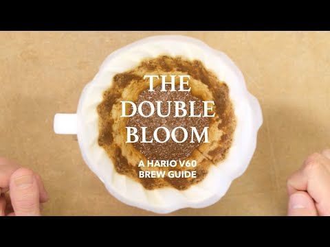 The Double Bloom Coffee Recipe: Master Your V60 in 3 Minutes