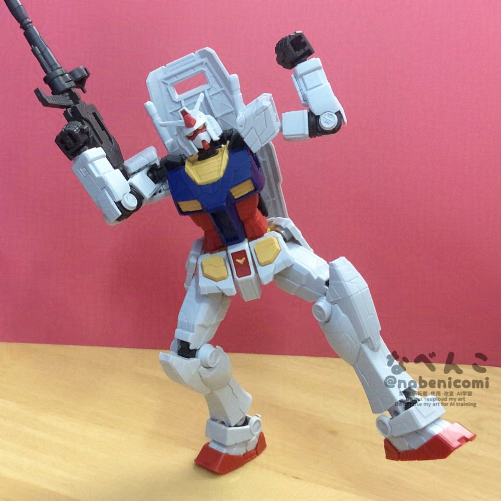 ガンプラの写真