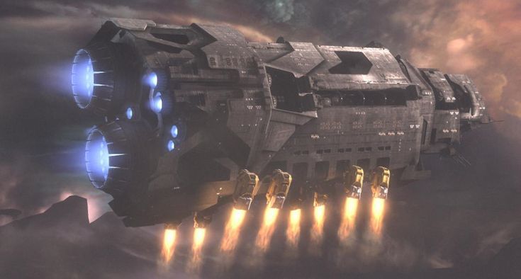 The Pillar of Autumn from the Halo series