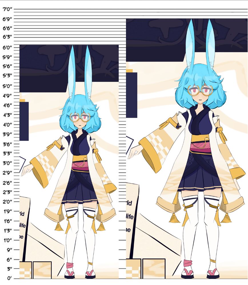 2 sideres, left one is the new height, right one is the current height

height template by swiftgold on deviantart