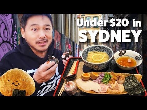 Best Sydney Food Under $20! Epic Full Day of Eating on a Budget