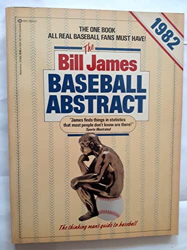 Cover of the 1982 edition of the Bill James Baseball Abstract.