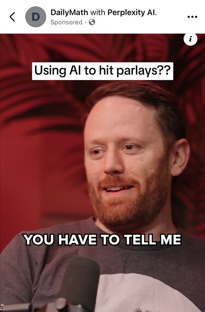 AI program that tells you which parlays to build in a given game 