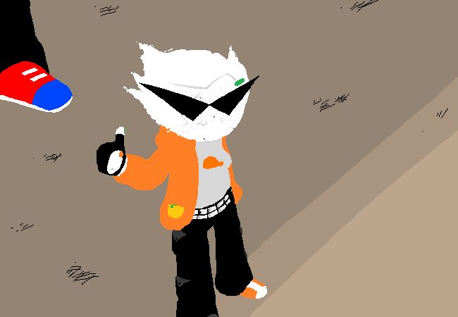 dirk panel edit with a sweater