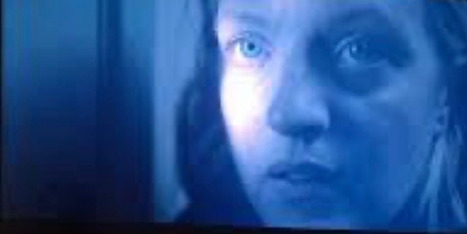 June Osborne looking at Nick after she learns he betrayed her. 