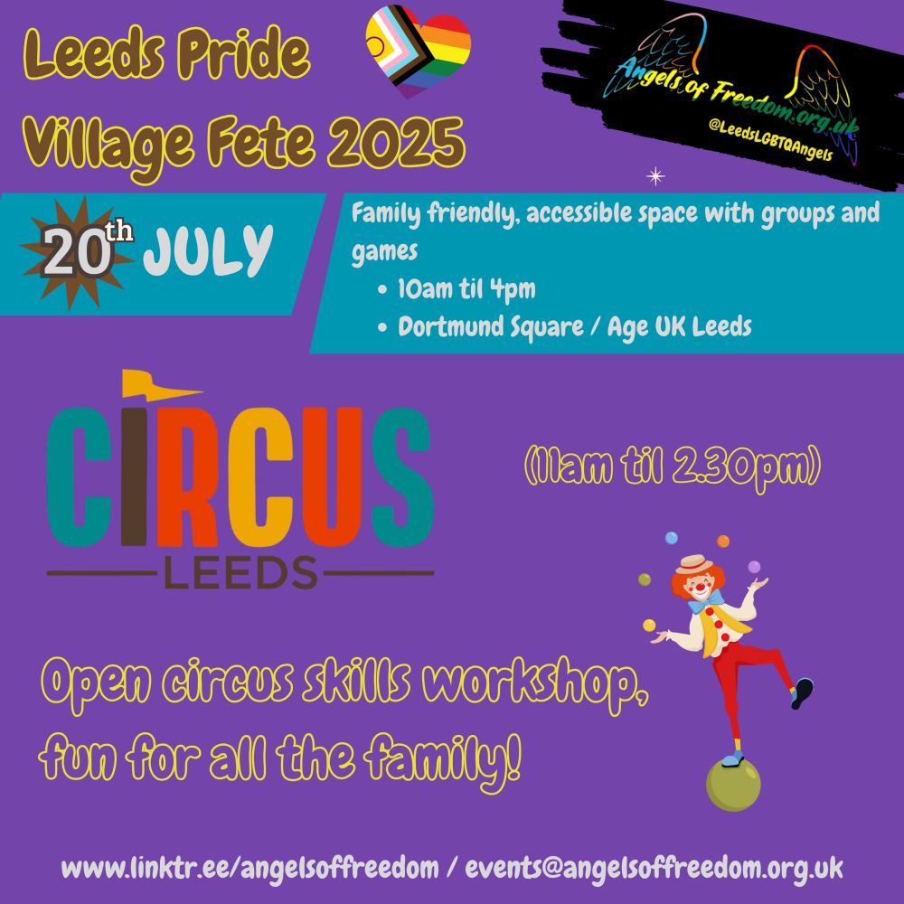 Circus Leeds 11am til 2.30pm