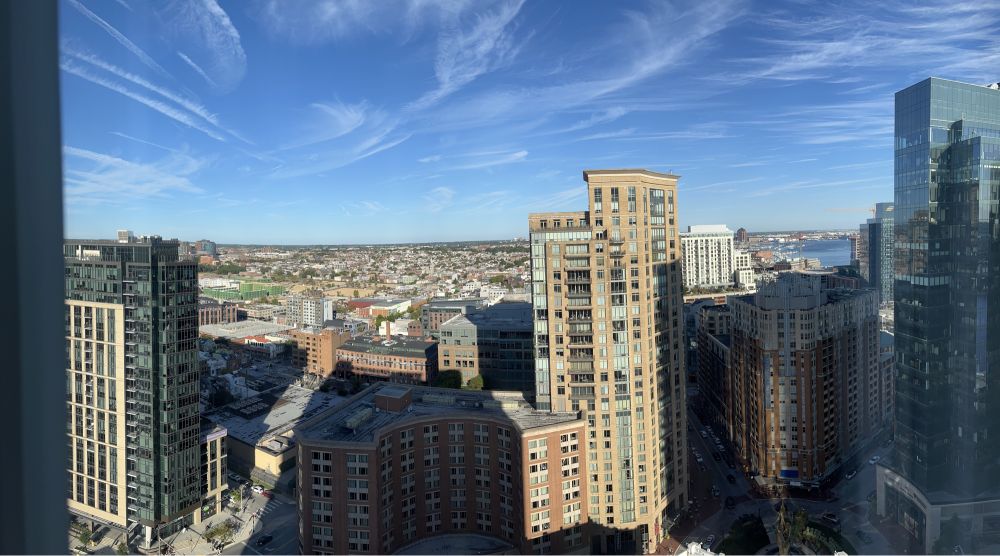 Panoramic view of Baltimore from ASBH23