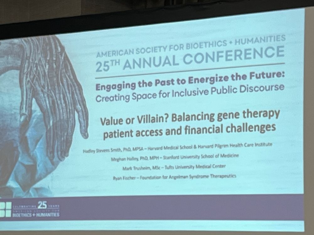 Welcome slide at ASBH23 session