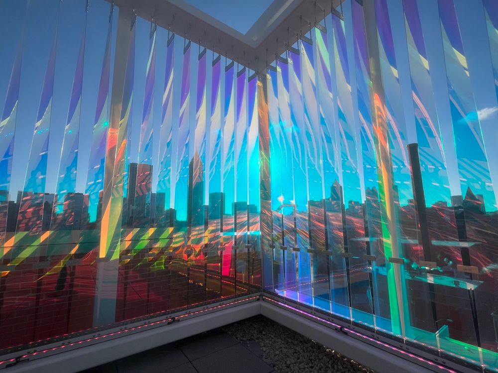 Atlanta skyline from Georgia Tech library