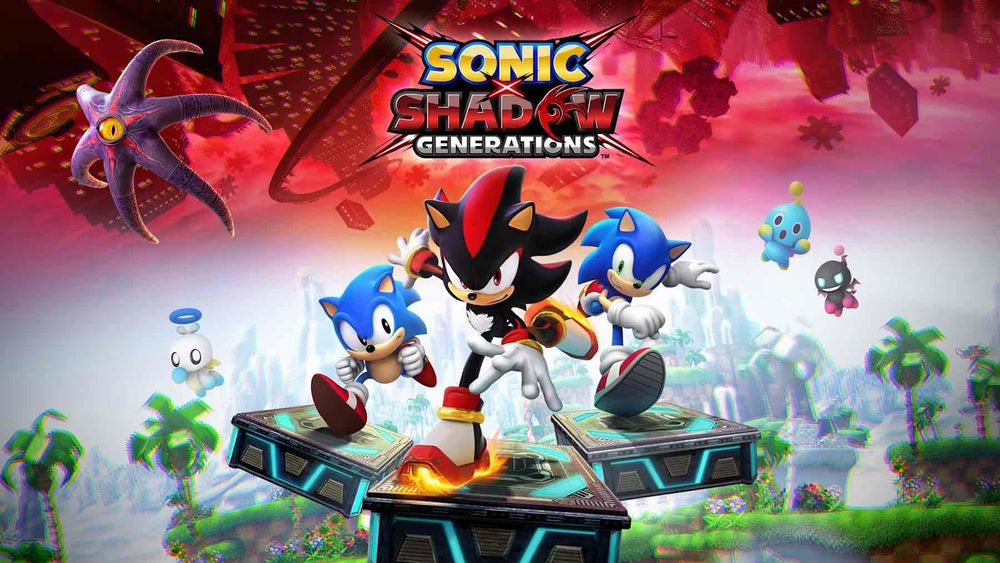 Sonic X Shadow Generations key art