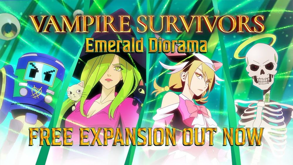 Vampire Survivors Emerald Diorama