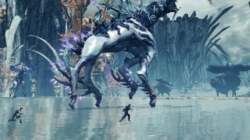 They sure do grow those creatures big in Xenoblade Chronicles X! 