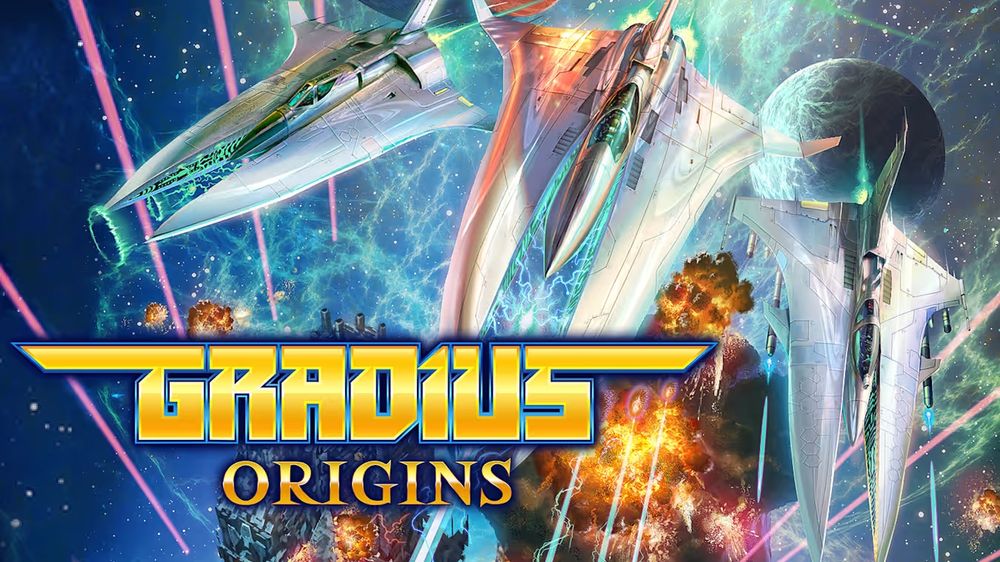 Gradius Origins key art