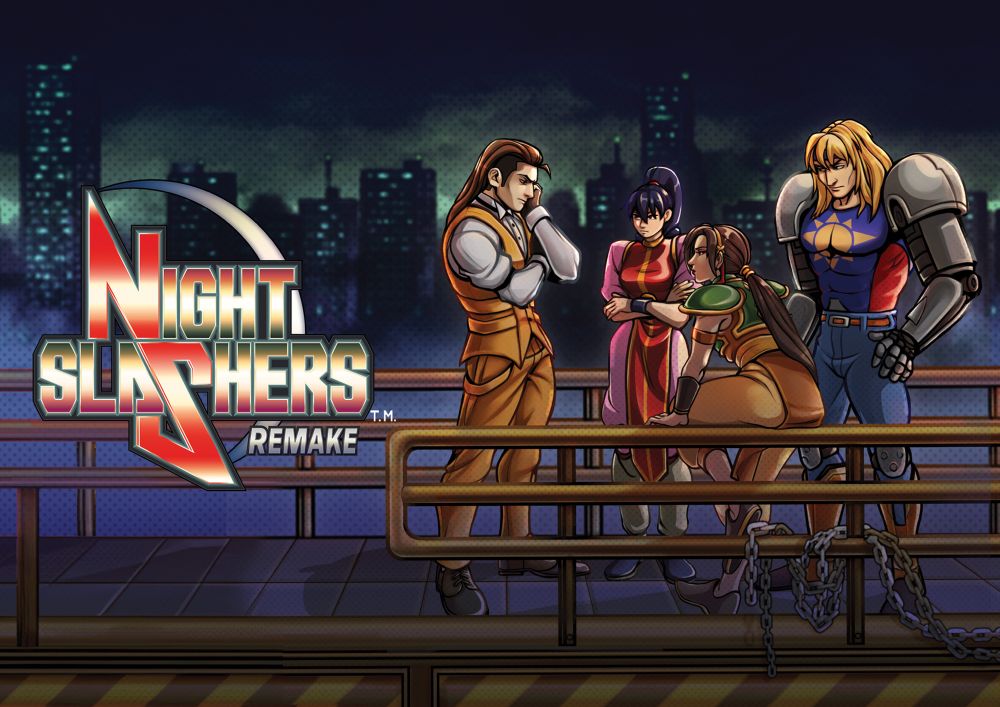 Night Slashers Remake key art