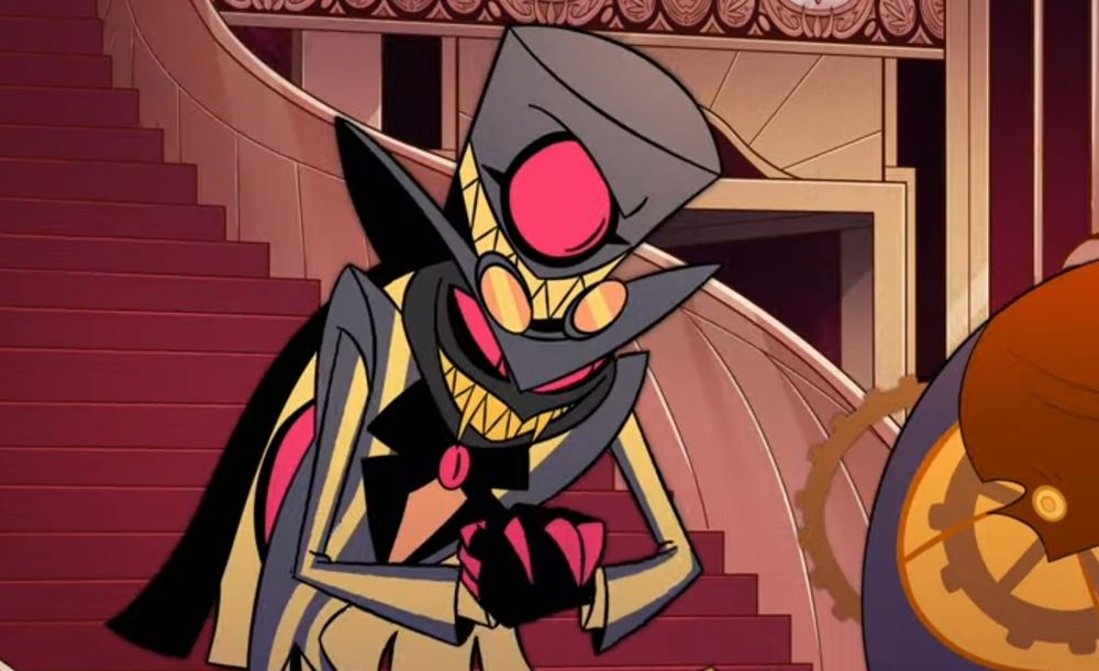 Sir Pentious rubbing his hands together like the evil villain he definitely is. Nope, no cinnamon roll here, only EVIL! MWAHAHAHA!