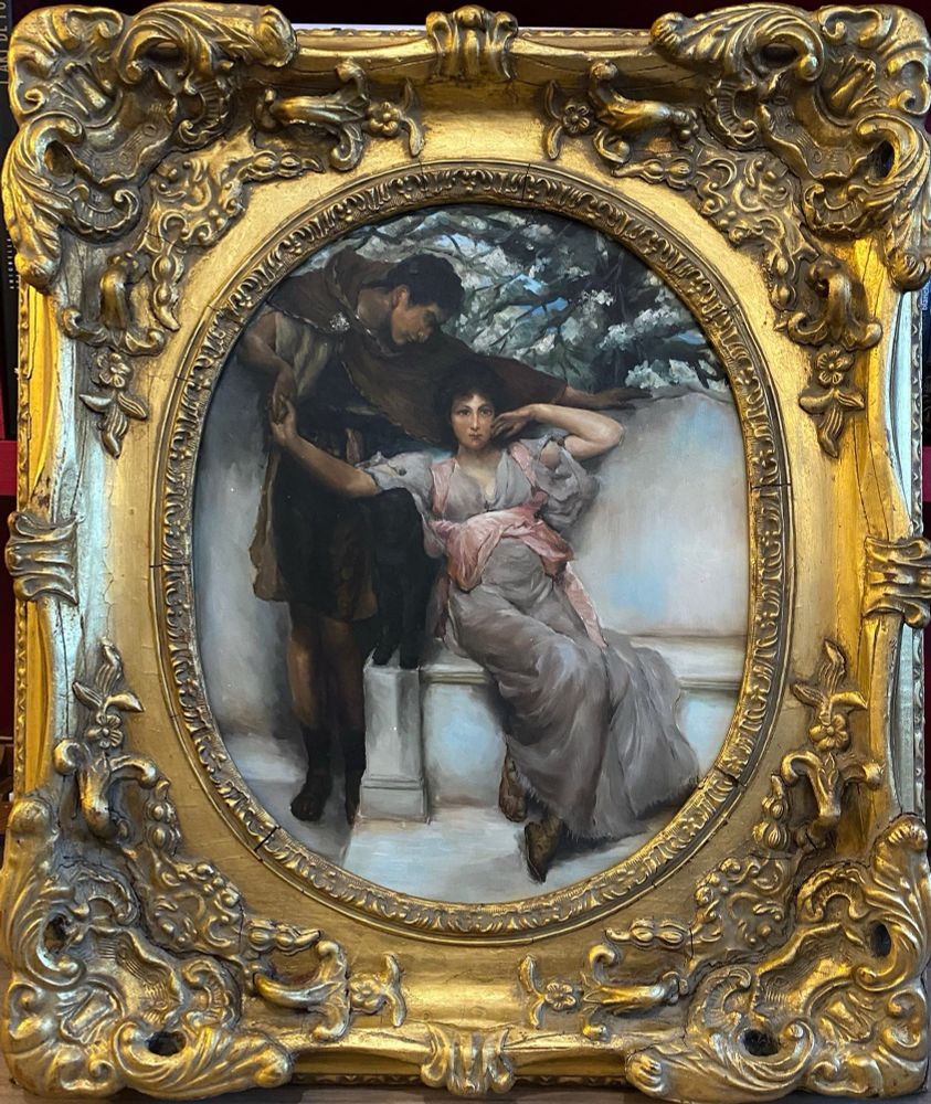 Tableau dans son cadre doré