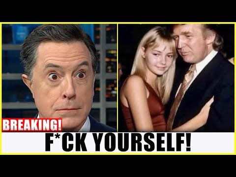 Trump LOSING IT as Stephen Colbert TEARS Him Apart on Live TV!