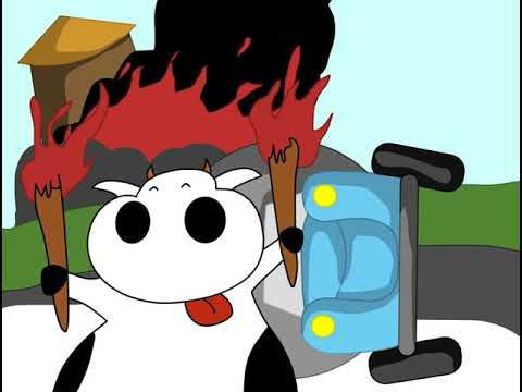 Cows With Guns (Lyrics + High Fidelity Audio/Video)