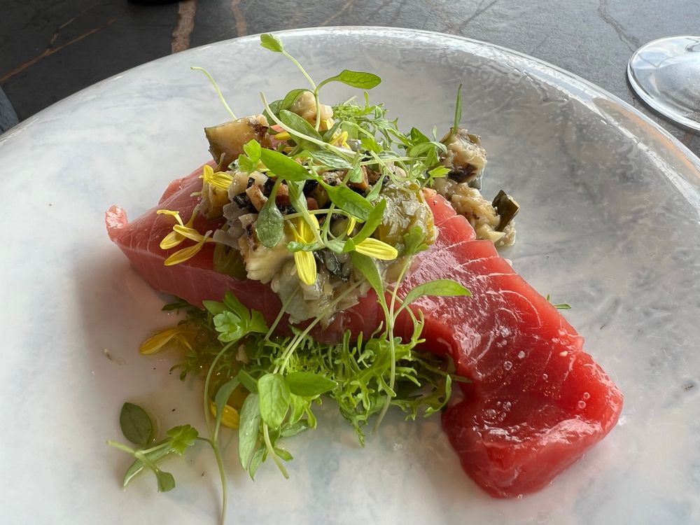 マグロのカルパッチョ