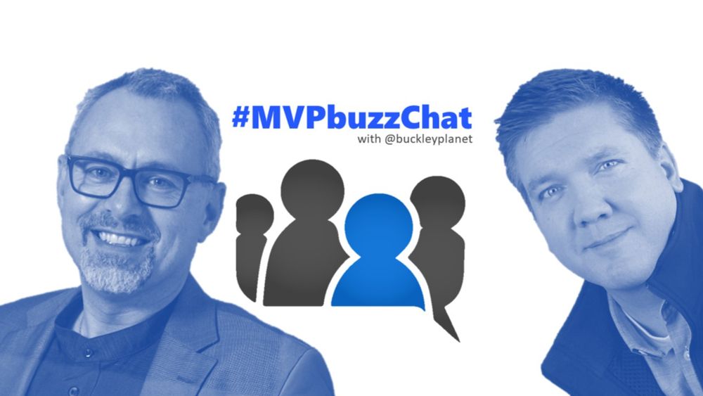 #MVPbuzzzChat with Kasper Larsen – buckleyPLANET