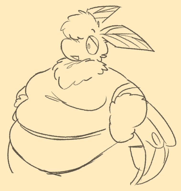 anthro moth woman