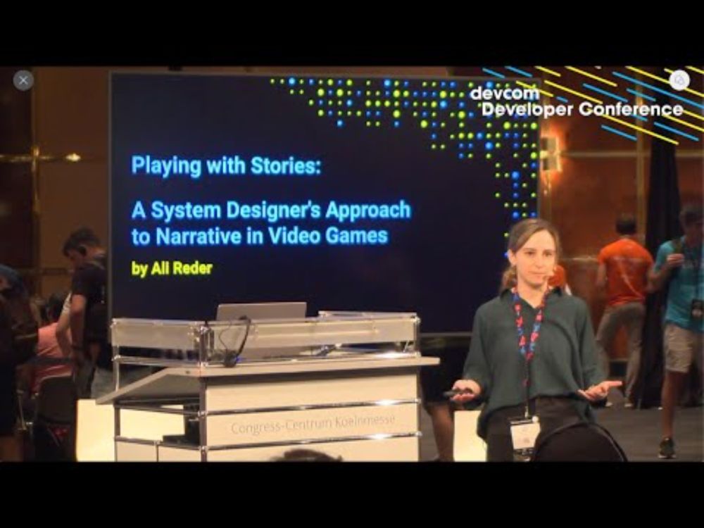 Playing with Stories: A Systems Designer's Approach to Narrative in Video Games [Devcom 2023]