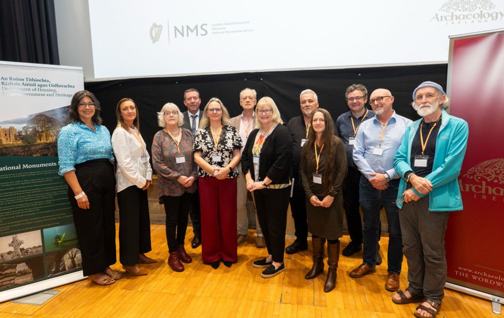 Group shot of speakers at the 8th Annual NMS Conference held in TCD
