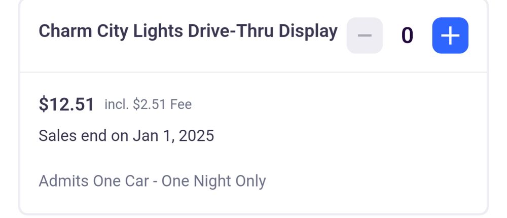$12.51 fee for driving